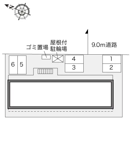 ★手数料０円★越谷市東越谷 月極駐車場